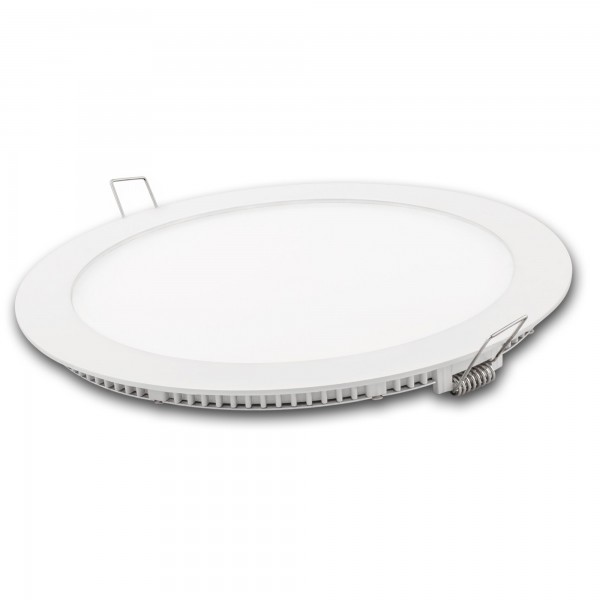 Downlight led redondo blanco 15w.fria