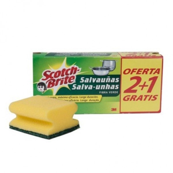 Scotch brite sponja clasica 2+1 unidades