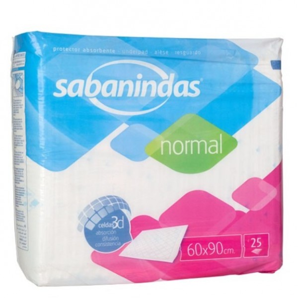 Sabanindas Extra 60x90 cm 20 Uds