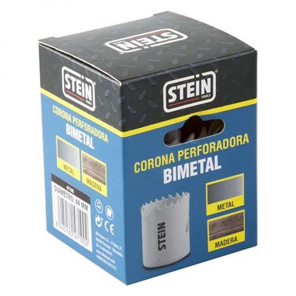 Corona stein perforadora bimetal 16 mm.