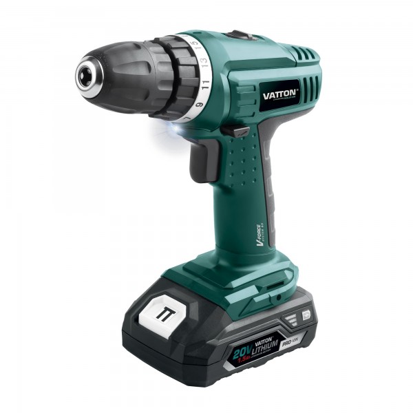 Taladro atornill.vatton 20v.1 bat.1.5ah 