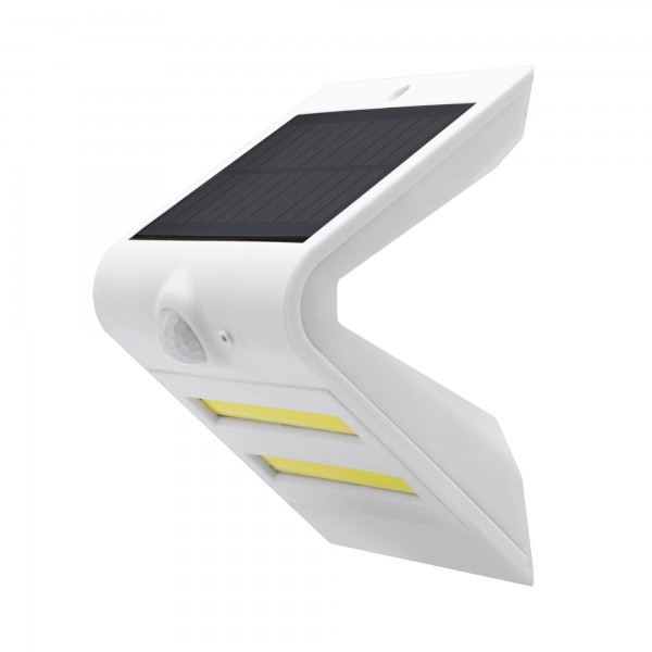 Aplique led solar cob sens.guia.bla.7w.f