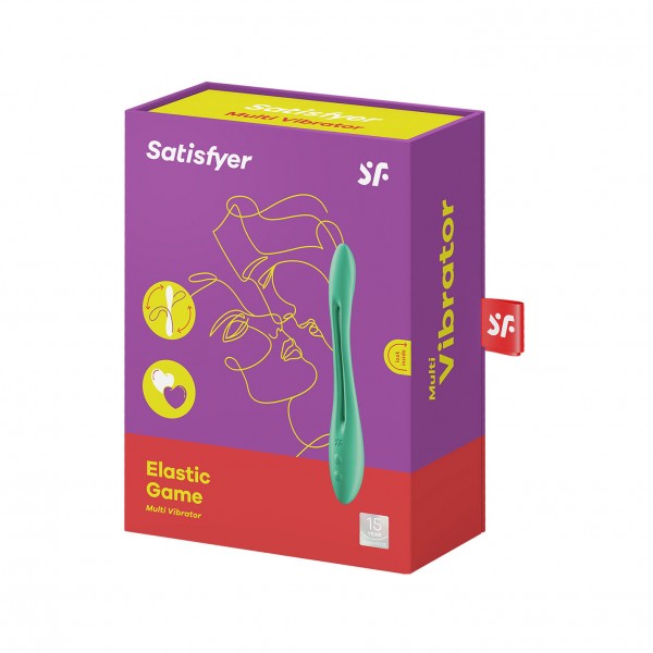 Satisfyer elastic game vibrador verde 1un