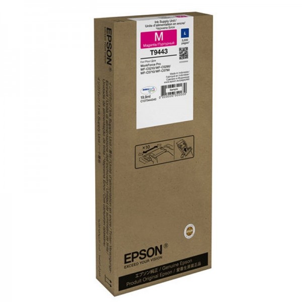 Epson cartucho t9443 magenta