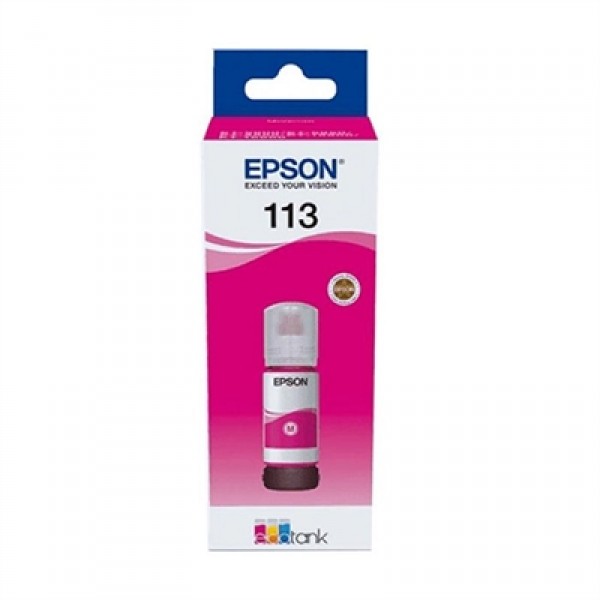 Epson botella tinta ecotank 113 magenta