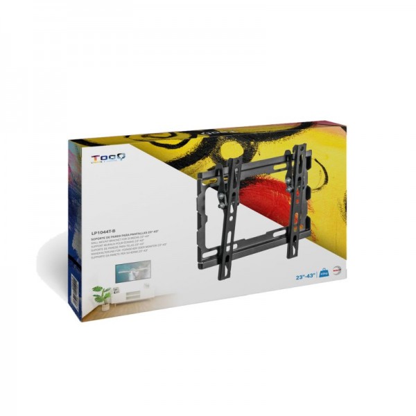 Tooq soporte pared lp1044t-b incl pantallas 23-43"