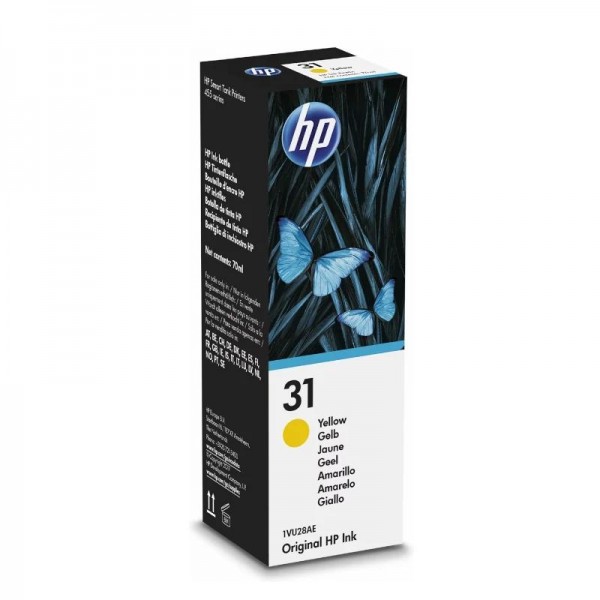 Hp cartucho kit de relleno de tinta 31 amarillo