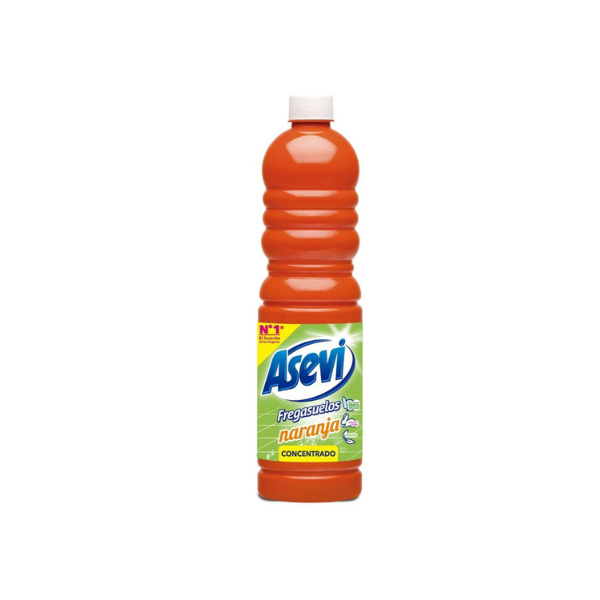 Asevi fregasuelos naranja 1000ml + 150ml GRATIS