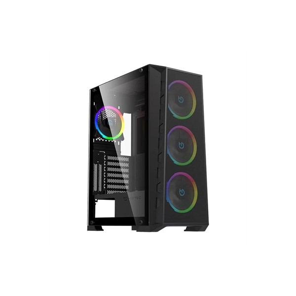 Hiditec caja atx mh12 metal argb usb 3.1 type-c