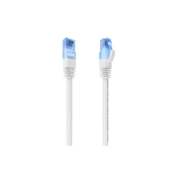 Aisens cable rj45 cat.6 utp awg26 cca blanco 20m