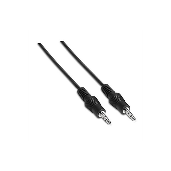 Nanocable cable audio estéreo, 3.5/m-3.5/m, 1.5 m