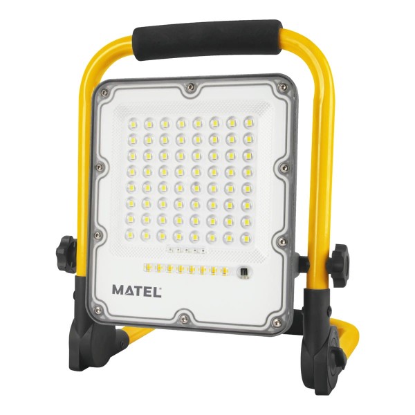 Proyector led plegable recar.ip65  50w.f