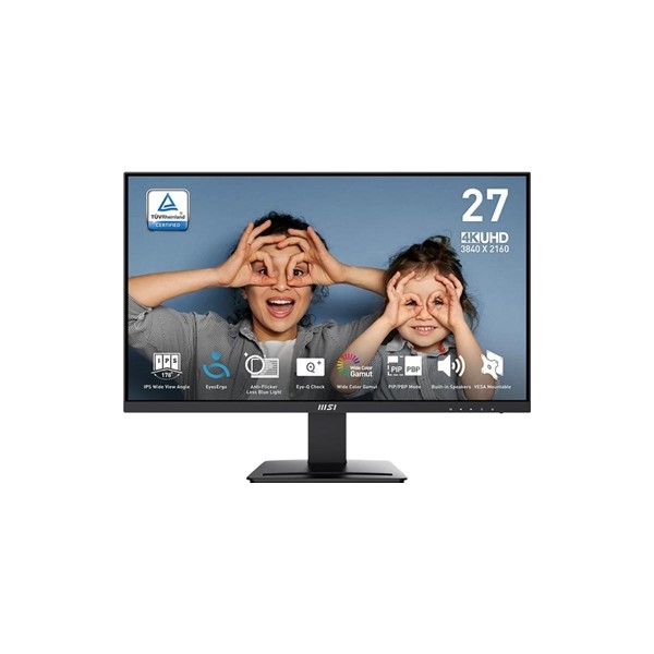 Msi mp273u monitor 27" ips 4k 2xhdmi dp mm