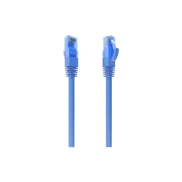Aisens cable rj45 cat.6 utp awg26 cca azul 0.75m