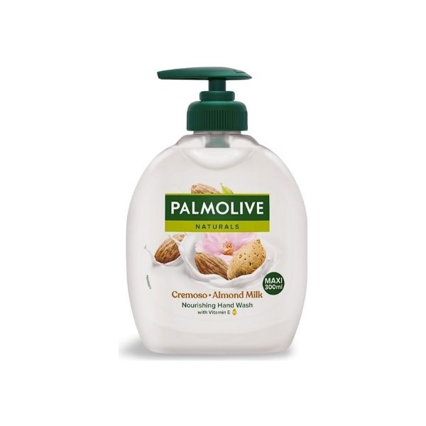 Palmolive jabón con dosificador leche & almendra 300ml
