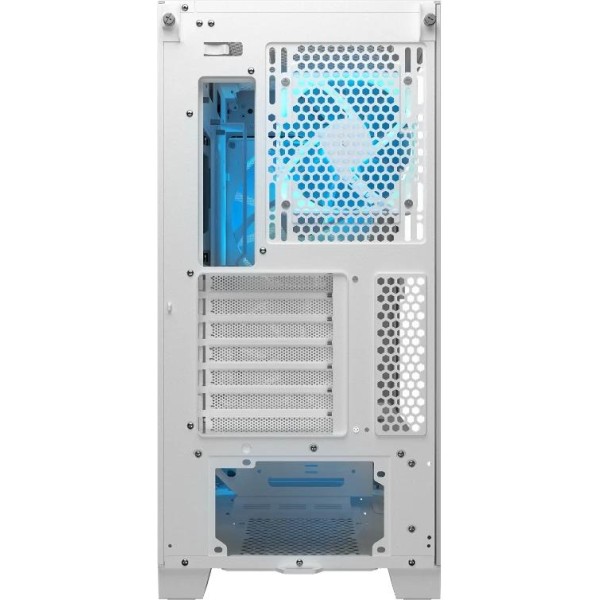 Cougar caja semitorre airface flo rgb white
