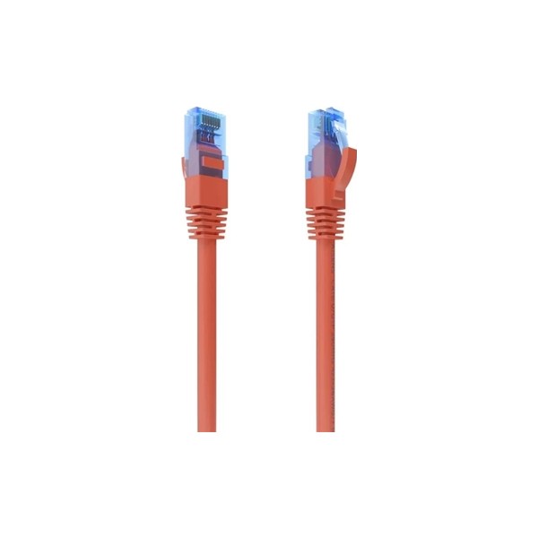 Aisens cable rj45 cat.6 utp awg26 cca rojo 0.75m